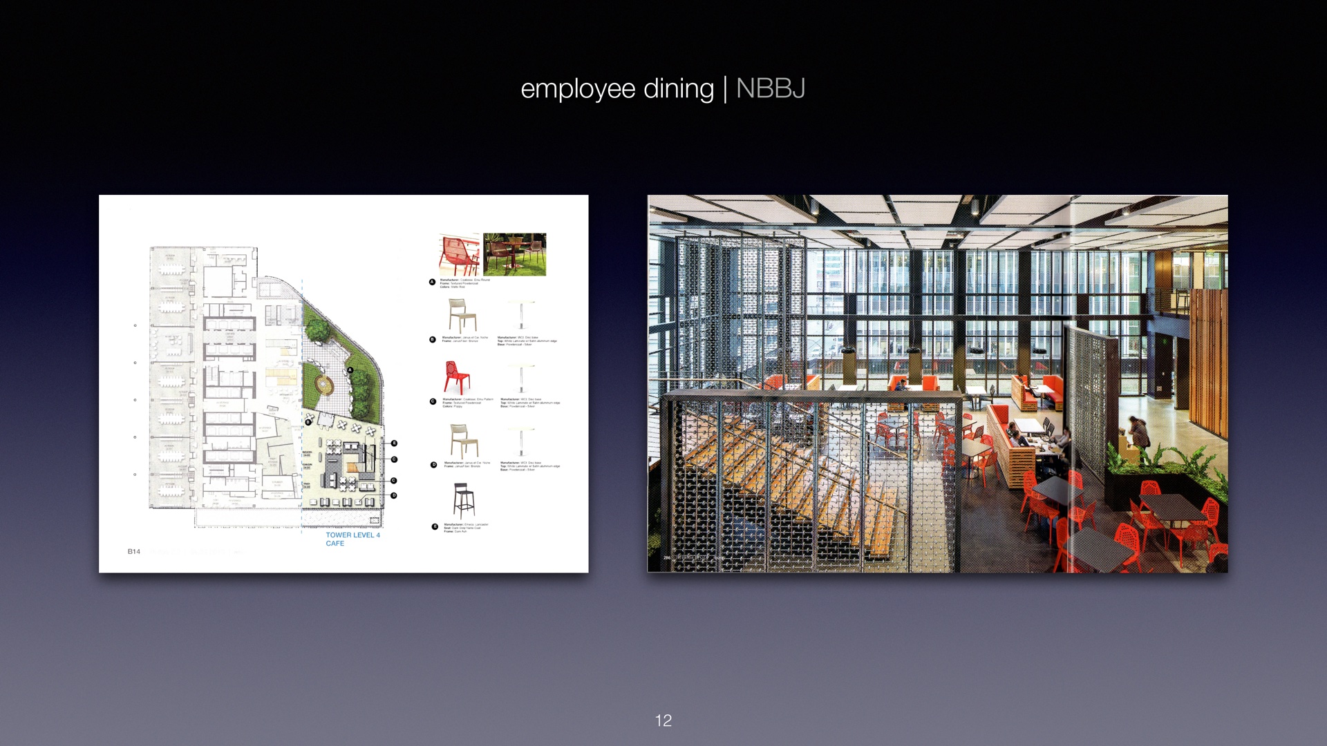 Employee dining — NBBJ