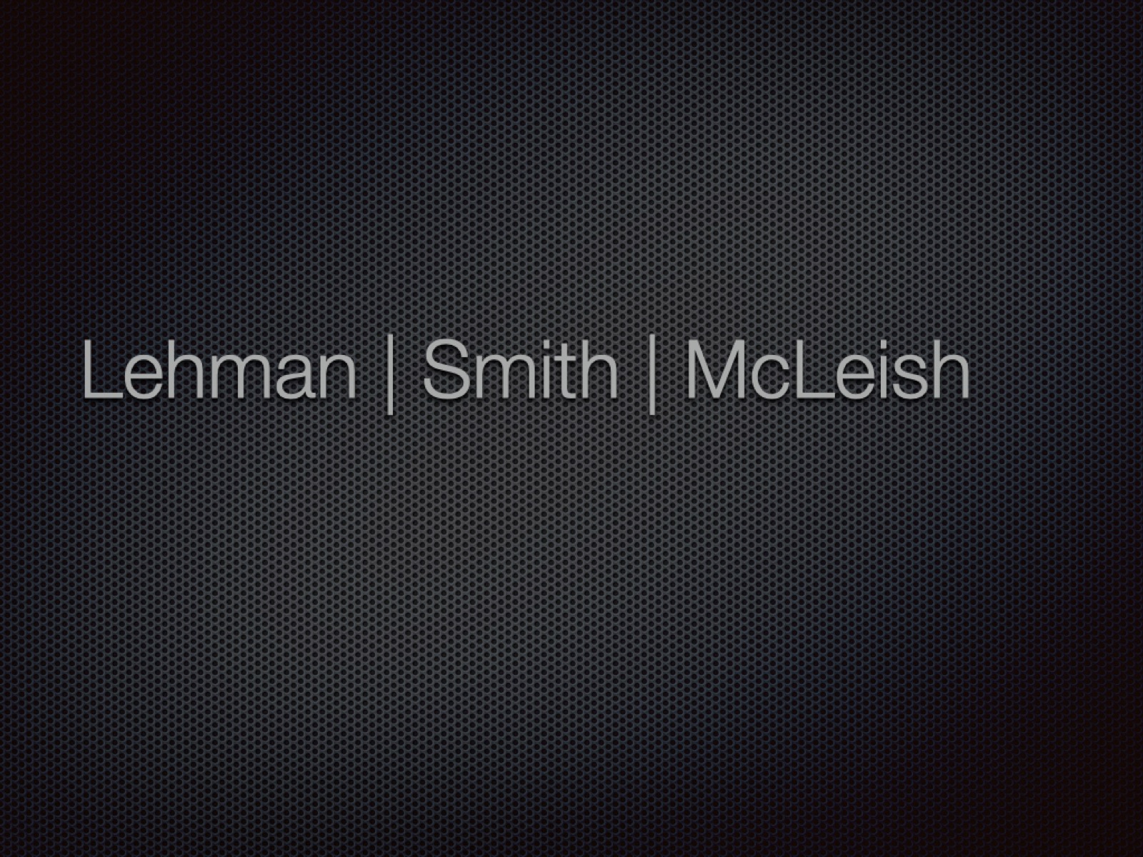Lehman-Smith+McLeish — Selected Projects