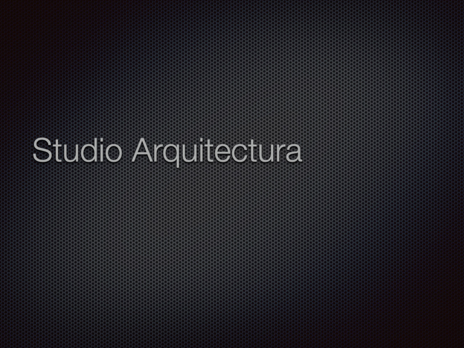 Studio Arquitectura — Selected Projects