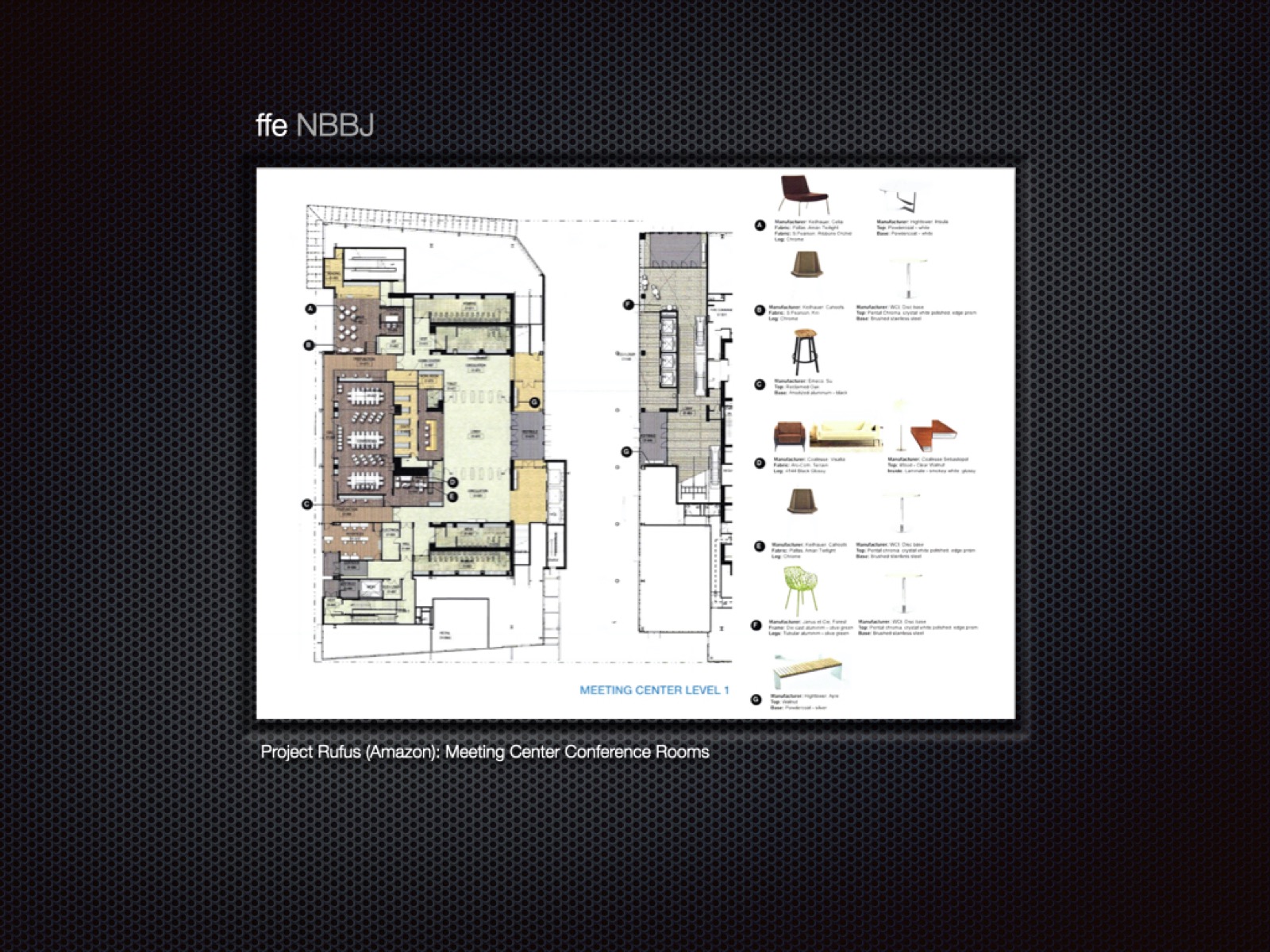 Amazon HQ (Project Rufus) — meeting center conference rooms
